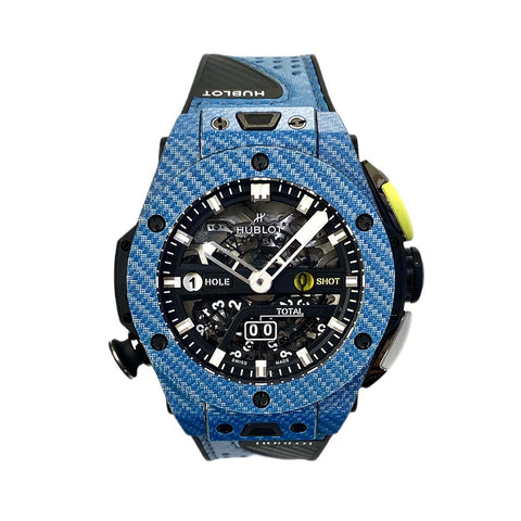 Hublot Big Bang Unico Blue Carbon Golf Sky Blue 416.YE.1120.VR