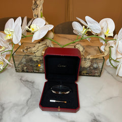 Cartier Love Bracelet 18k White Gold 19 Pre-owned