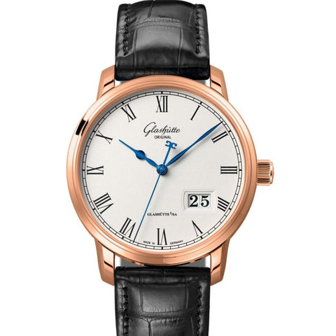 Glashutte Original Quintessentials Senator Panorama Date 100-03-32-45-04