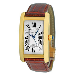 Cartier Tank Americaine Men's W2609156 Pre-Owned