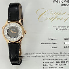 Patek Philippe 5230R World Time Men's Watch
