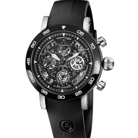 Chronoswiss Timemaster Chronograph Skeleton CH9043SB-BK