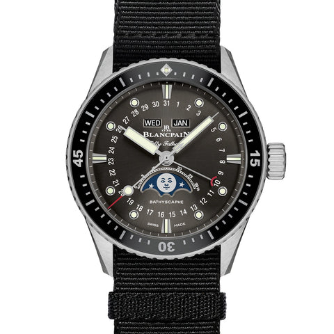 Blancpain Bathyscaphe Fifty Fathoms Complete Calendar 5054-1110-NABA