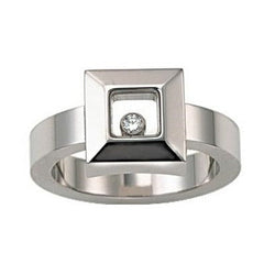 Chopard Happy Diamonds 18k White Gold Ring