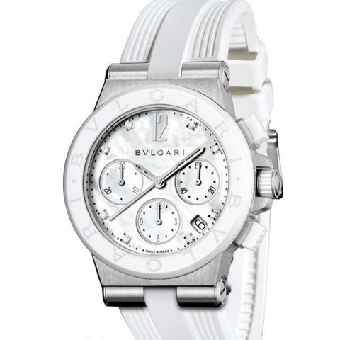 Bvlgari Diagono Ladies Chronograph DG37WSCVDCH8 101993