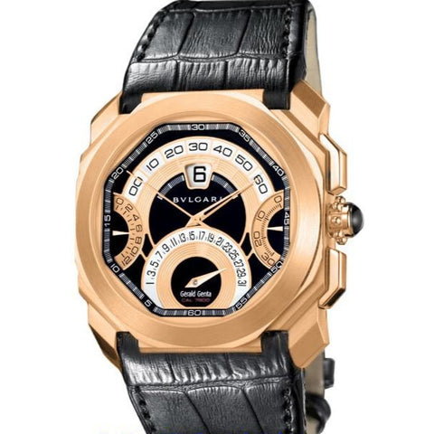 Bvlgari Octo Quadri Retro BGOP45BGLDCHQR