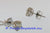 Ladies White Gold Stud Diamond Earrings 1.05 ct. tw.