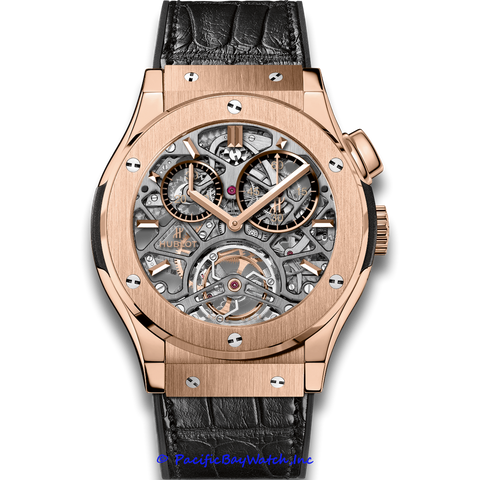 Hublot Classic Fusion Tourbillon Skeleton King Gold 506.OX.0180.LR
