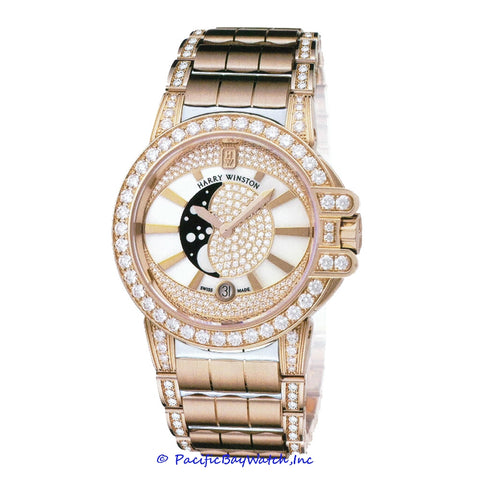 Harry Winston Ocean Lady Moonphase OCEQMP36RR015
