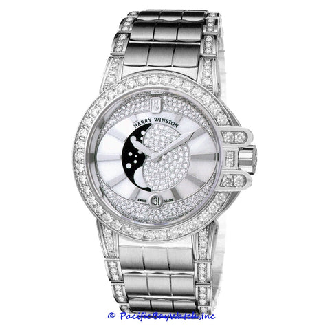 Harry Winston Ocean Lady Moonphase OCEQMP36WW013