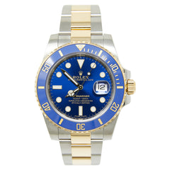Rolex Submariner Two Tone Blue 116613LB