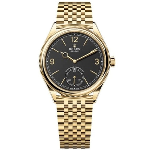 Rolex 1908 18k Yellow Gold 52508 Men's Watch