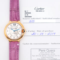 Cartier Ballon Bleu Men's WE902028
