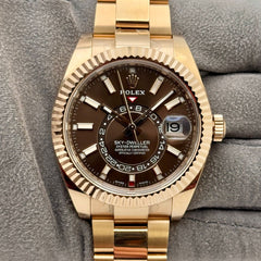 Rolex Sky-Dweller 18k Rose Gold 326935
