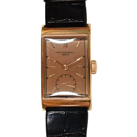 Patek Philippe Vintage Art Deco Rose Gold Watch