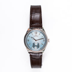 Rolex 1908 Platinum Ice Blue Dial 52506 Men's Watch