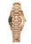 Rolex President 118235 36mm 18k Rose Gold Carousel Diamond Watch