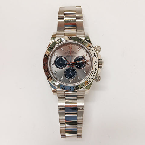 Rolex Daytona 18k White Gold 116509