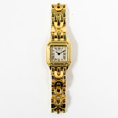 Cartier Panther 18k Yellow Gold Ladies Mini Watch W25034N3