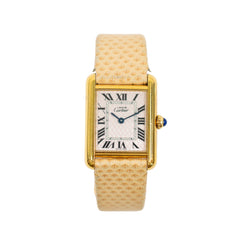 Cartier Tank Must Vermeil Aquarino W1018687
