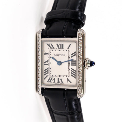 Cartier Tank Must Must de Cartier Diamond W4TA0016 Watch.