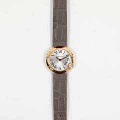 Cartier Ballon Blanc Ladies 18k Rose Gold WGBL0005 Watch