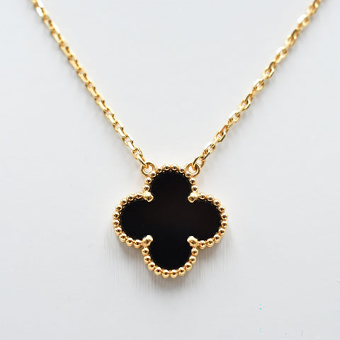 Van Cleef & Arpels Vintage Alhambra Onyx Pendant VCARA45800 2026