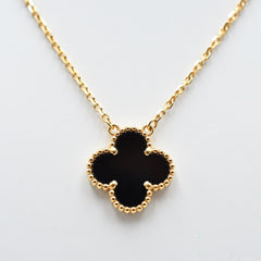 Van Cleef & Arpels Vintage Alhambra Onyx Pendant VCARA45800 2026