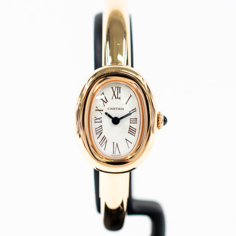 Cartier Baignoire Mini Ladies 18k Yellow Gold WGBA0019