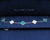 Van Cleef & Arpels Yellow Gold Alhambra Diamond and Malachite Bracelet VCARO7GQ00