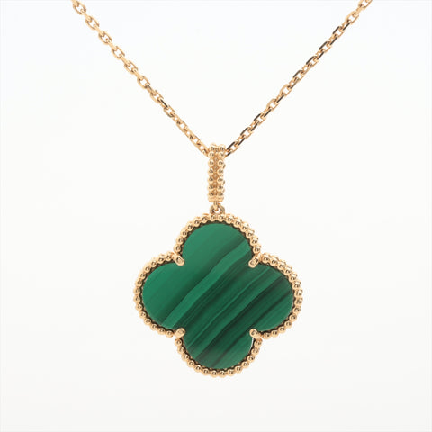 Van Cleef & Arpels Magic Alhambra Malachite Pendant VCARO3MG00