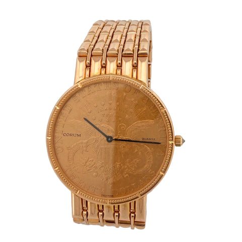 Corum Coin $20 Yellow Gold Men's Watch