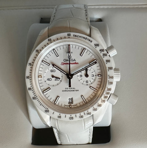Omega Speedmaster White Side of the Moon Chronograph 311.93.44.51.04.002