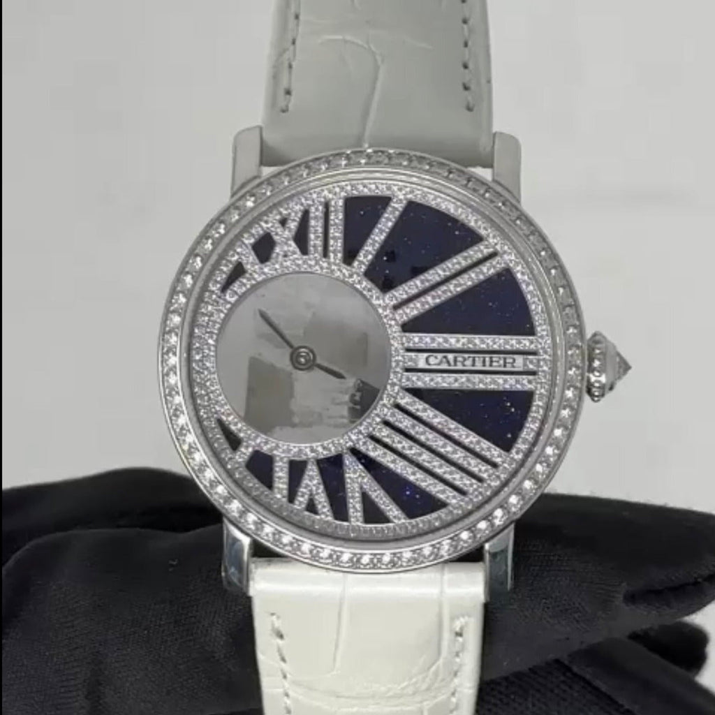 Cartier Rotonde de Cartier Mysterious Hours Ladies Diamond HPI01197 Pacific Bay Watch