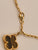 Van Cleef & Arpels Vintage Magic Alhambra Carnelian & Tiger Eye Necklace, 6 motifs