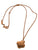 Van Cleef & Arpels 2014 Holiday Edition Vintage Rose Gold Tahitian Pearl Alhambra Pendant - VCARO5SX00