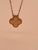 Van Cleef & Arpels 2014 Holiday Edition Vintage Rose Gold Tahitian Pearl Alhambra Pendant - VCARO5SX00