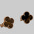 Van Cleef & Arpels Alhambra Tiger's Eye Earings