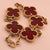 Van Cleef & Arpels Five Motif - Yellow Gold Alhambra Carnelian Bracelet - VCARD35500 Like New