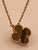 Van Cleef & Arpels Vintage Alhambra Pendant in 18K Yellow Gold with Tiger's Eye - VCARD38600