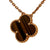 Van Cleef & Arpels Vintage Alhambra Pendant in 18K Yellow Gold with Tiger's Eye - VCARD38600