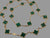 Van Cleef & Arpels Vintage Alhambra 20 Motifs Malachite Yellow Gold Necklace