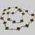 Van Cleef & Arpels Vintage Alhambra 20 Motifs Malachite Yellow Gold Necklace