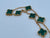 Van Cleef & Arpels Vintage Alhambra 20 Motifs Malachite Yellow Gold Necklace