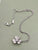 Van Cleef & Arpels White Gold Diamond Small Frivole Pendant