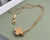 Van Cleef & Arpels Limited Edition Vintage Alhambra Pink Sèvres Porcelain Holiday Pendant Necklace