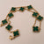 Van Cleef & Arpels Vintage Alhambra 10pc Malachite Necklace VCARO3QJ00