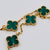 Van Cleef & Arpels Vintage Alhambra 10pc Malachite Necklace VCARO3QJ00