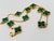 Van Cleef & Arpels Vintage Alhambra 10pc Malachite Necklace VCARO3QJ00
