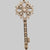 Tiffany & Co. Victoria Large Diamond Key Pendant Necklace in Platinum